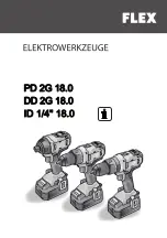 Preview for 1 page of Flex DD 2G 18.0 Operating Instructions Manual