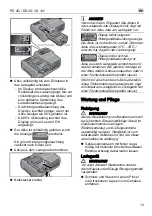 Preview for 13 page of Flex DD 2G 18.0 Operating Instructions Manual