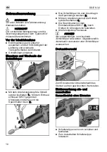 Preview for 10 page of Flex DGE 8-32 Original Operating Instructions