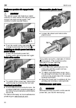 Preview for 22 page of Flex DGE 8-32 Original Operating Instructions