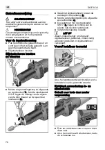 Preview for 76 page of Flex DGE 8-32 Original Operating Instructions