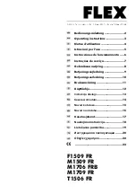 Flex F 1509 FR Operating Instructions Manual предпросмотр