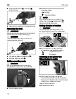 Preview for 16 page of Flex FHE 2-22 SDS-plus Original Operating Instructions