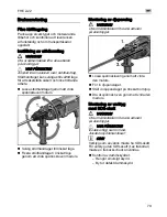 Preview for 79 page of Flex FHE 2-22 SDS-plus Original Operating Instructions