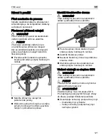 Preview for 121 page of Flex FHE 2-22 SDS-plus Original Operating Instructions