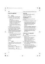 Preview for 42 page of Flex FS 3403 VRG Operating Instructions Manual