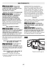 Preview for 29 page of Flex FT161 Operator'S Manual