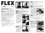 Preview for 1 page of Flex FT312 Operator'S Manual