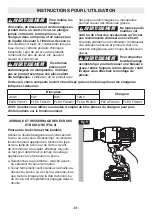 Предварительный просмотр 31 страницы Flex FX1471 Operator'S Manual