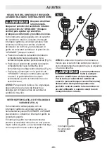 Предварительный просмотр 45 страницы Flex FX1471 Operator'S Manual