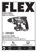 Preview for 1 page of Flex FX1531 Operator'S Manual