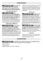 Preview for 39 page of Flex FX1551A Operator'S Manual