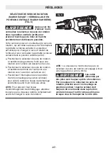 Предварительный просмотр 27 страницы Flex FX1611 Operator'S Manual