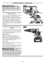 Предварительный просмотр 29 страницы Flex FX1611 Operator'S Manual