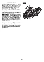 Предварительный просмотр 16 страницы Flex FX2141 Operator'S Manual