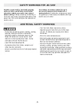 Preview for 5 page of Flex FX2221 Operator'S Manual