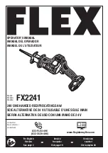 Preview for 1 page of Flex FX2241 Operator'S Manual