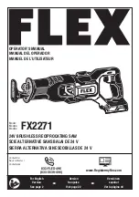 Flex FX2271 Operator'S Manual preview