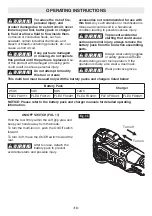 Предварительный просмотр 13 страницы Flex FX4111 Operator'S Manual