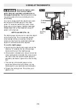 Предварительный просмотр 18 страницы Flex FX4111 Operator'S Manual