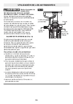 Предварительный просмотр 58 страницы Flex FX4111 Operator'S Manual