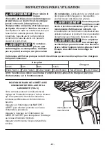 Preview for 21 page of Flex FX5111 Operator'S Manual