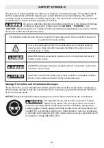 Preview for 2 page of Flex FX5141 Operator'S Manual