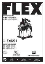 Preview for 1 page of Flex FX5221 Operator'S Manual