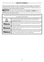 Preview for 2 page of Flex FX5351 Operator'S Manual