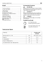 Preview for 3 page of Flex Giraffemobile GM 340 Original Operating Instructions