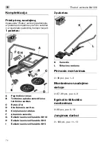 Preview for 74 page of Flex Giraffenmobil GM 320 Original Operating Instructions