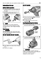 Предварительный просмотр 19 страницы Flex ID 1/4 18.0-EC Original Operating Instructions