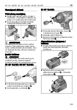 Предварительный просмотр 269 страницы Flex ID 1/4 18.0-EC Original Operating Instructions