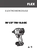 Flex IW 1/2" 750 18.0-EC Original Operating Instructions preview