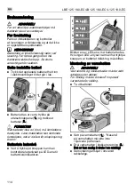 Preview for 114 page of Flex L 125 18.0-EC Original Operating Instructions