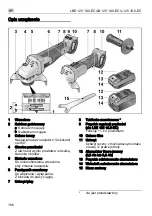 Preview for 166 page of Flex L 125 18.0-EC Original Operating Instructions