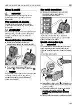 Preview for 193 page of Flex L 125 18.0-EC Original Operating Instructions