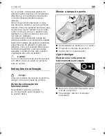 Предварительный просмотр 55 страницы Flex L 1503 VR Operating Instructions Manual