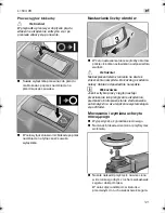 Предварительный просмотр 121 страницы Flex L 1503 VR Operating Instructions Manual