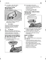 Предварительный просмотр 175 страницы Flex L 1503 VR Operating Instructions Manual