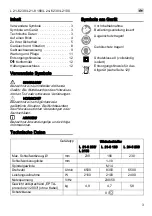 Preview for 3 page of Flex L 21-6 230 Operating Instructions Manual