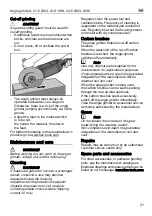 Preview for 21 page of Flex L 21-6 230 Operating Instructions Manual