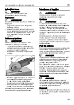 Preview for 205 page of Flex L 21-6 230 Operating Instructions Manual