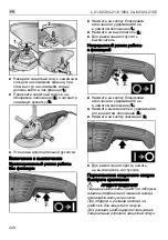 Preview for 226 page of Flex L 21-6 230 Operating Instructions Manual