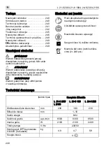 Preview for 240 page of Flex L 21-6 230 Operating Instructions Manual