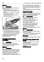 Preview for 248 page of Flex L 21-6 230 Operating Instructions Manual