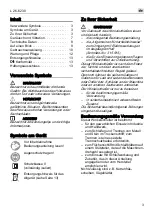 Предварительный просмотр 3 страницы Flex L 26-6 230 Operating Instructions Manual