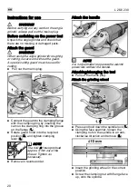 Предварительный просмотр 20 страницы Flex L 26-6 230 Operating Instructions Manual