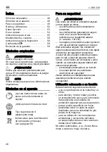 Предварительный просмотр 48 страницы Flex L 26-6 230 Operating Instructions Manual