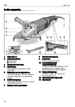 Предварительный просмотр 78 страницы Flex L 26-6 230 Operating Instructions Manual